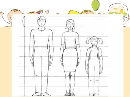 Как нарисовать человечка