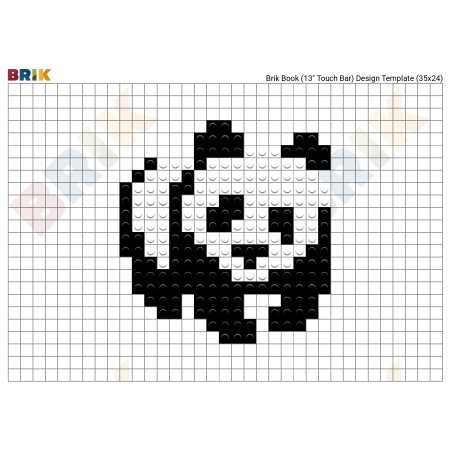 Рисунки по клеткам черные