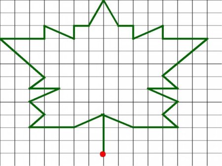Дорисуй по клеточкам