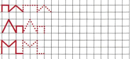Обводилки по клеточкам для детей