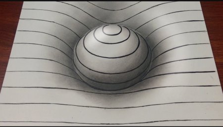 Объёмные рисунки по клеточкам