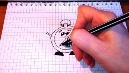 Объёмные рисунки по клеточкам