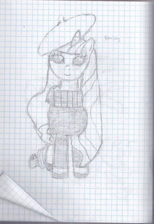 Рисунки карандашом в клетку