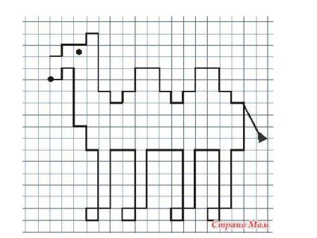 Раскраски для мальчиков 10 лет по клеточкам