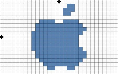 Рисование по клеточкам простым карандашом