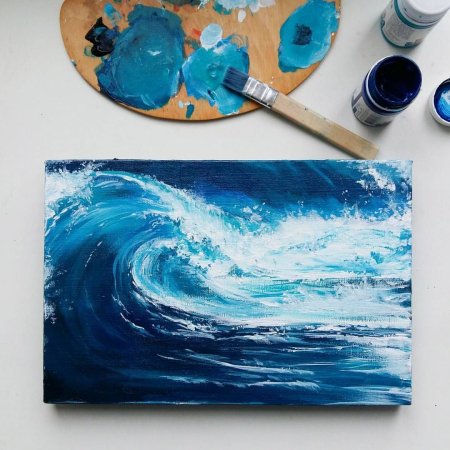 Урок живописи акрилом для начинающих