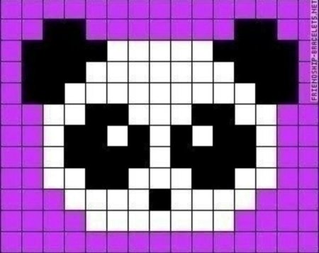 Рисунки по клеточкам маленькие