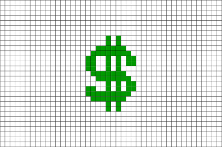 Рисунки по клеткам лёгкие