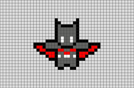 Рисунки в клеточку маленькие