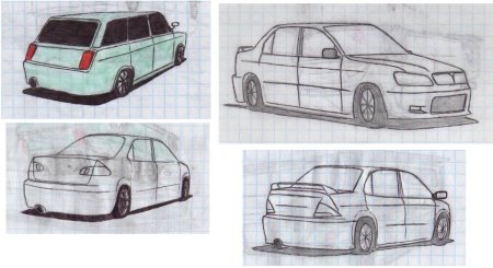 Машина рисунок