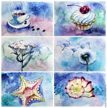 Пейзажи для рисования акварелью для начинающих