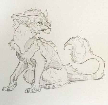 Скетчи мифических существ