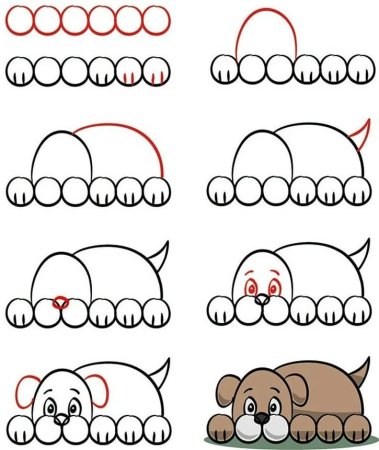 Котики для рисования для начинающих