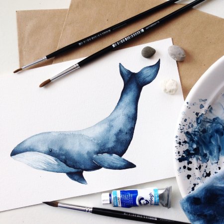 Акварельные рисунки