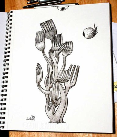 Рисунки для скетчбука лёгкие