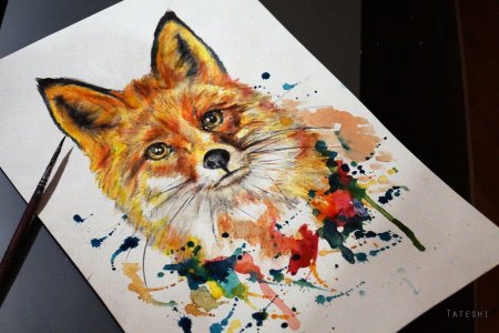 Рисование гуашью