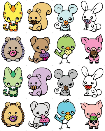 Толстый кот мультяшный