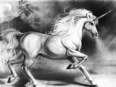 Единорог зарисовка