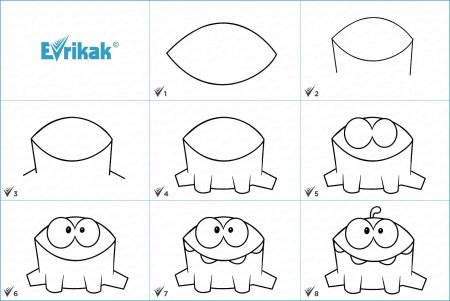 Как нарисовать ам Ням