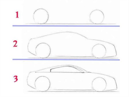 Поэтапное рисование для детей