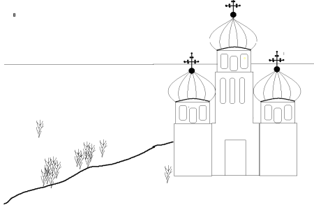 Рисунки церкви для срисовки