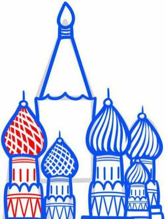 Спасская башня Казанский Кремль рисунок