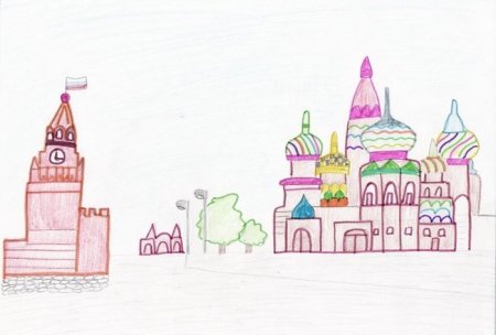 Рисунок на тему город о рассие