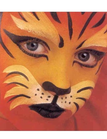 Мордочка кошки трафарет