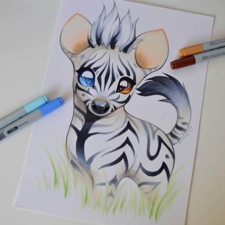 Рисунки для срисовки маркерами