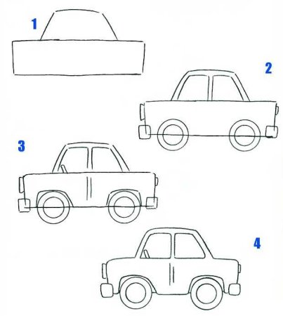 Танк т34 рисунок сбоку
