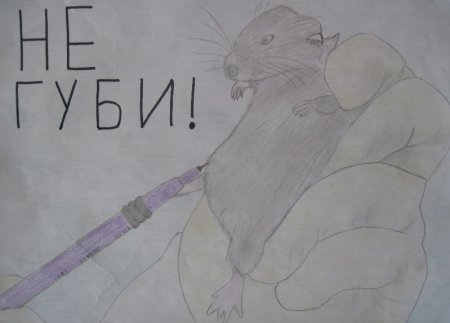 Защита животных рисунок