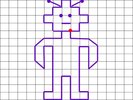 Графический диктант робот