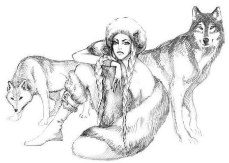 Рисунки людей животных