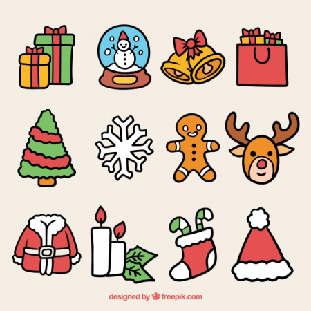 Новогодние рисунки для срисовки