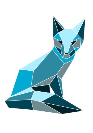 Мордочки из геометрических фигур