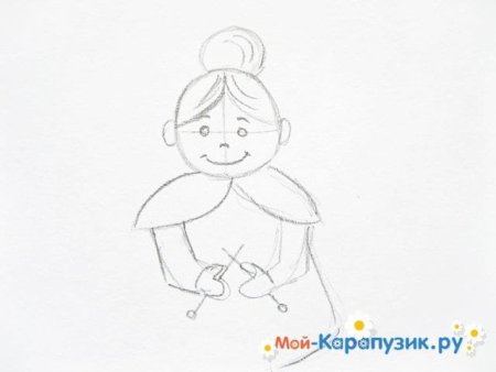 Раскраска сказки Курочка Ряба для детей 2-3 лет