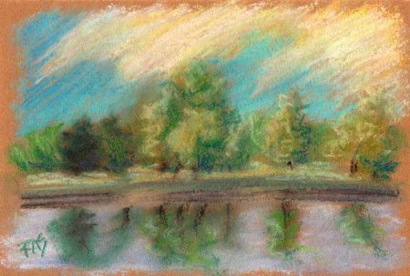 Сухая пастель для рисования