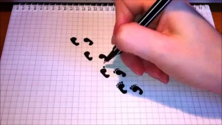 Лёгкие рисунки ручкой