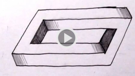 3d рисунки карандашом для начинающих