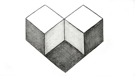 Иллюзии карандашом