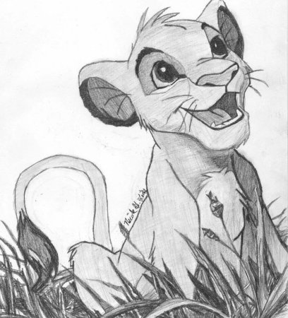 Дисней скетчи Король Лев