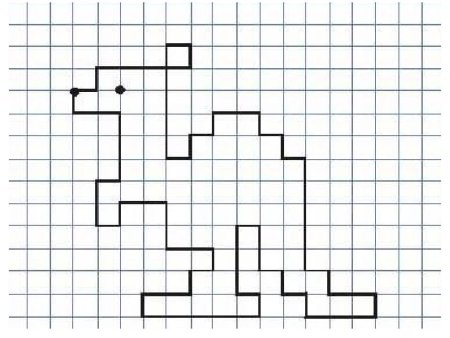 Рисунки детей в тетрадях по клеткам