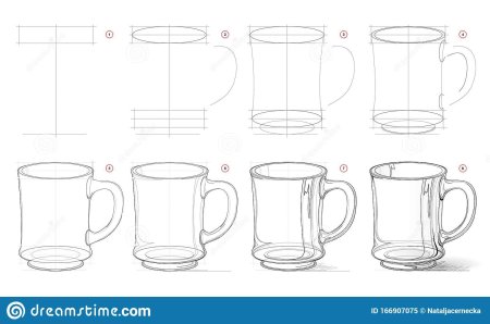 Построение бидона Академический рисунок