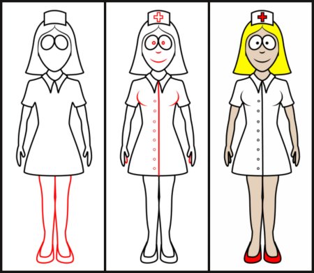 Рисуем Космонавта поэтапно