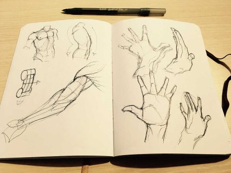 Рисунки для скетчбука карандашом