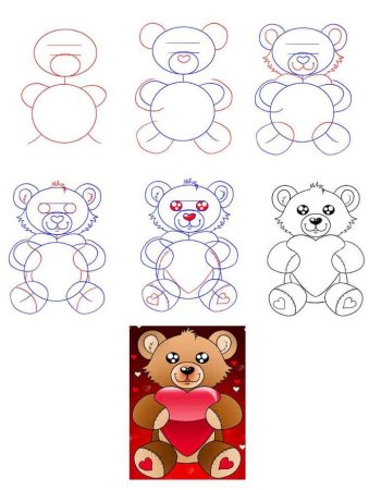 Рисунки на день рождения лёгкие