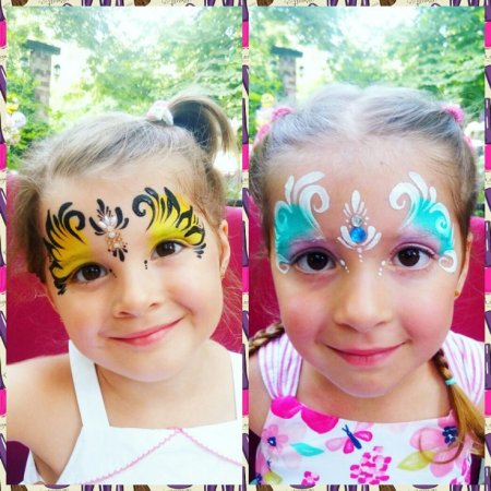 Аква Гримм легкие в рисовании