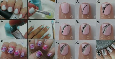 Маникюр гель лак для начинающих пошагово обучающий