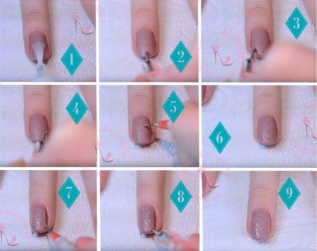 Идеи маникюра пошагово