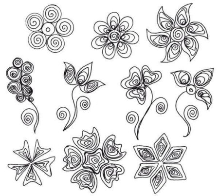 Схемы для квиллинга